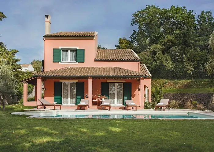Quercus Villa, Achilleion Palace, Corfu Villa *