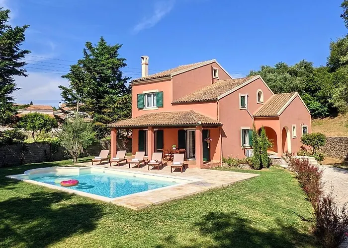 Quercus Villa, Achilleion Palace, Corfu Villa